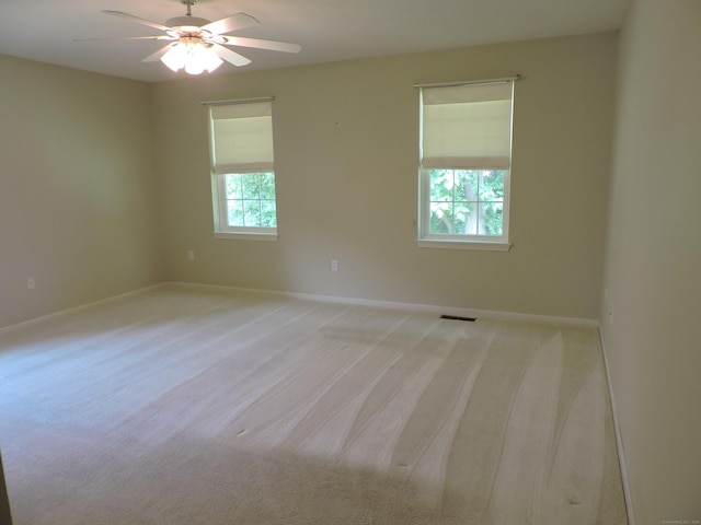 33 Shares Ln Unit 33, South Windsor, CT 06074 - carpeted empty room featuring baseboards and ceiling fan
