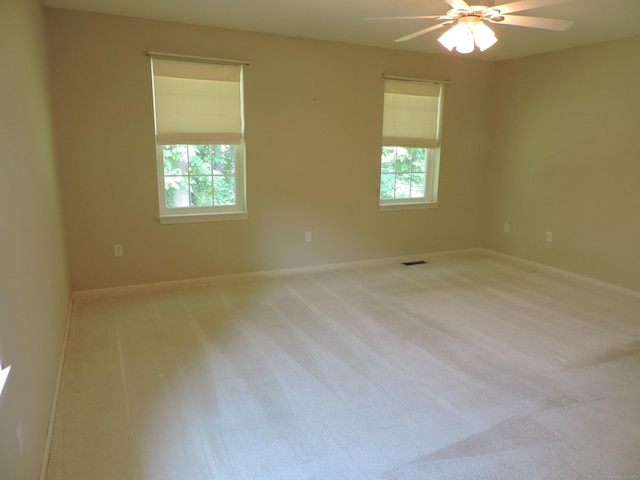 33 Shares Ln Unit 33, South Windsor, CT 06074 - spare room with ceiling fan and carpet flooring