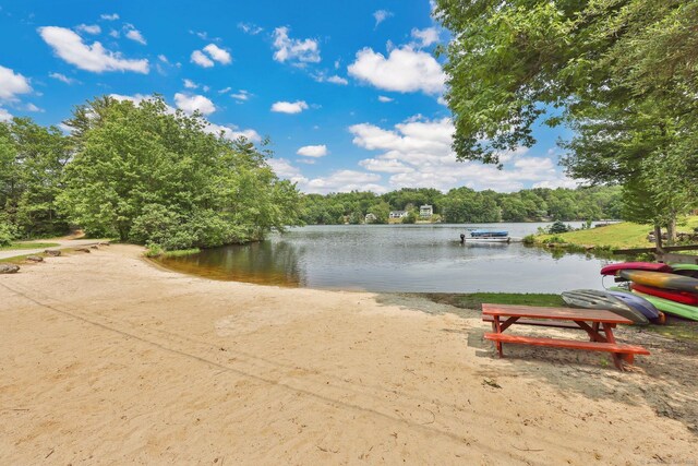 60 Indian Spring Rd, Woodstock, CT 06281 - water view featuring a forest