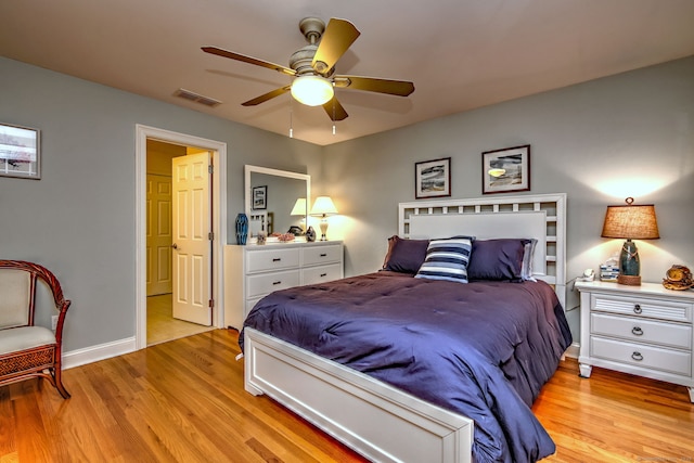55 Riding Ridge Rd, Monroe, CT 06468 - bedroom featuring light wood-style flooring and a ceiling fan
