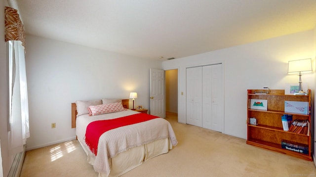26 Reno Dr, Middletown, CT 06457 - carpeted bedroom featuring a closet and baseboards