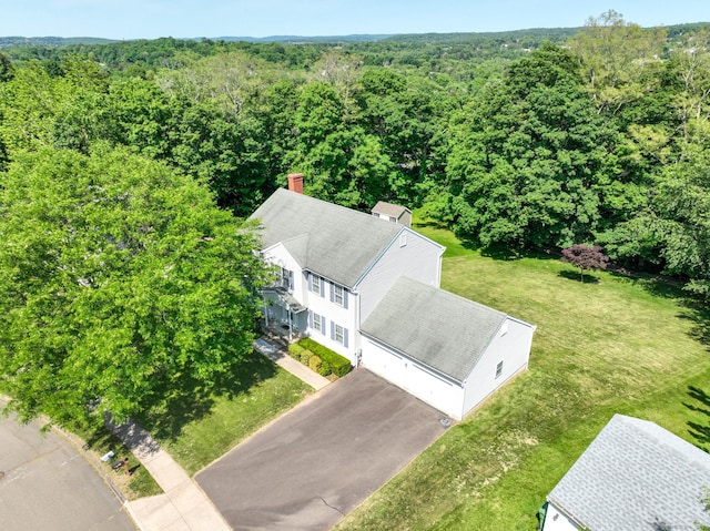 26 Reno Dr, Middletown, CT 06457 - bird's eye view of a forest