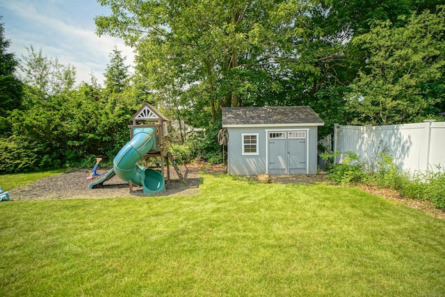 49 Hintz Dr, Wallingford, CT 06492 - view of yard featuring a playground