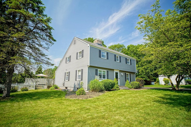49 Hintz Dr, Wallingford, CT 06492 - colonial inspired home featuring a chimney