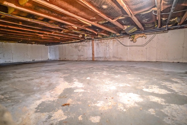 49 Hintz Dr, Wallingford, CT 06492 - view of unfinished basement