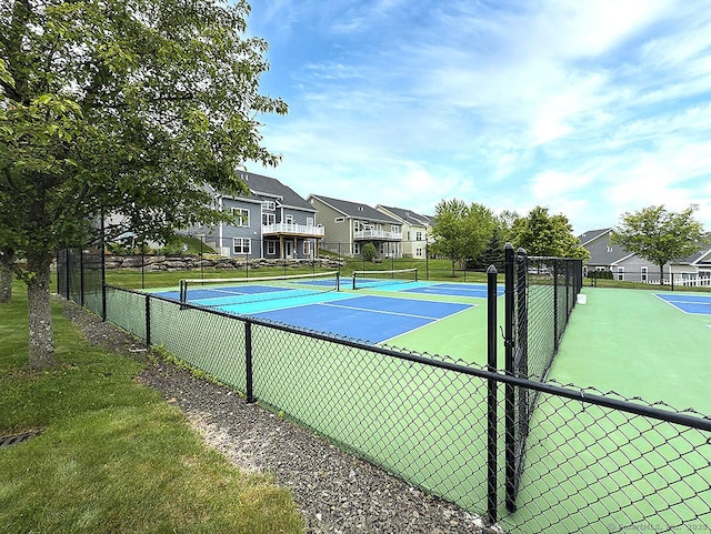 3 Timberland Way Unit 3, Beacon Falls, CT 06403 - view of tennis court with a residential view