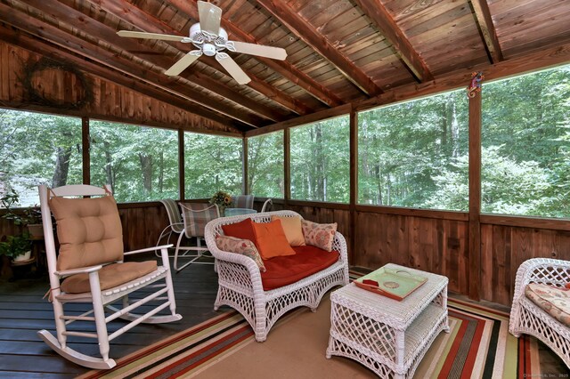31 Country Ridge Dr, Monroe, CT 06468 - sunroom featuring a ceiling fan and healthy amount of natural light