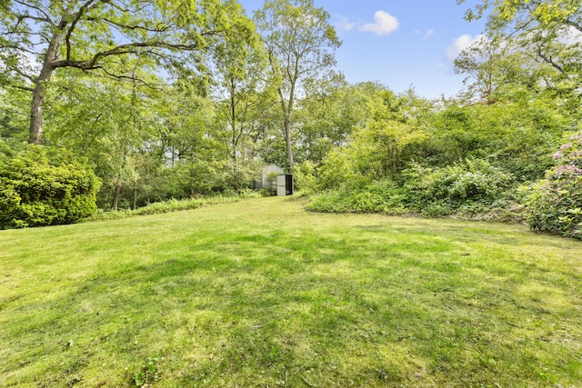 23 Rockmeadow Rd, Norwalk, CT 06850 - view of grassy yard featuring a view of trees