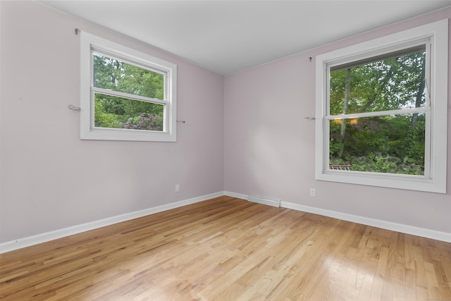 23 Rockmeadow Rd, Norwalk, CT 06850 - spare room featuring baseboards and light wood finished floors