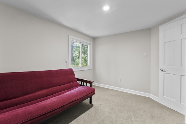 23 Rockmeadow Rd, Norwalk, CT 06850 - living area featuring carpet, baseboards, and recessed lighting