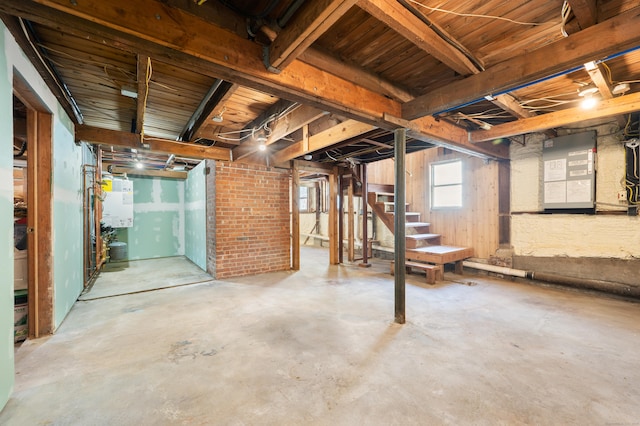 46 Park St, New London, CT 06320 - basement featuring stairway