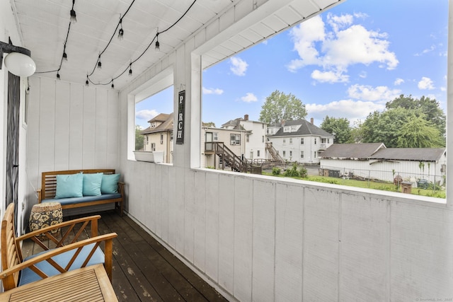 92 Lafayette St Apt 5, Stamford, CT 06902 - balcony with a residential view