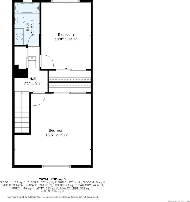 92 Lafayette St Apt 5, Stamford, CT 06902 - view of home floor plan