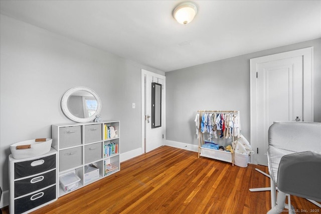 17 Wild Rose Pl, Waterford, CT 06385 - home office with wood finished floors and baseboards