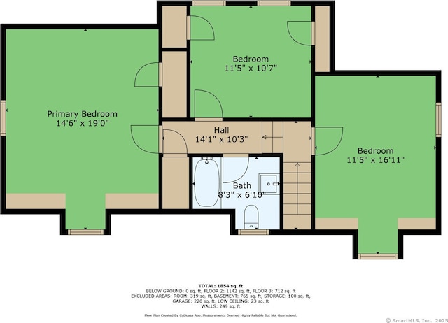 17 Wild Rose Pl, Waterford, CT 06385 - room layout