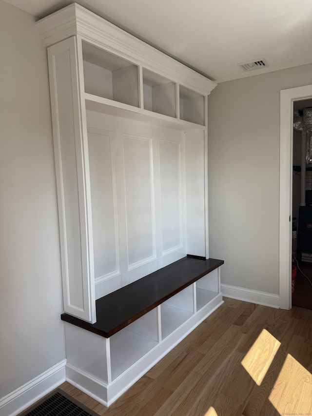 42 Waldo St, East Haven, CT 06512 - mudroom with baseboards and wood finished floors