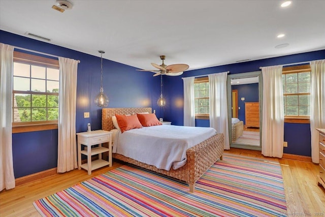 45 Snell Rd, Middlefield, CT 06422 - bedroom with light wood-type flooring and recessed lighting