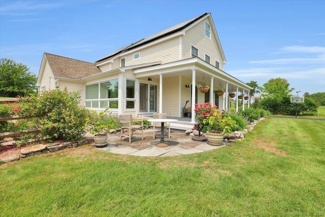 45 Snell Rd, Middlefield, CT 06422 - rear view of property with a patio area