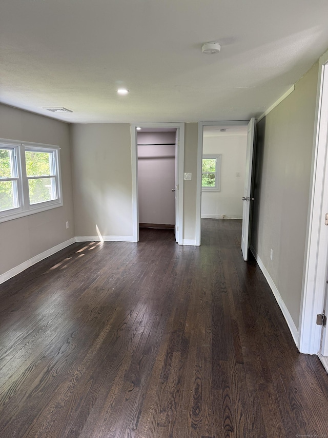 116 Howd Rd, Durham, CT 06422 - unfurnished bedroom with dark wood finished floors and a closet