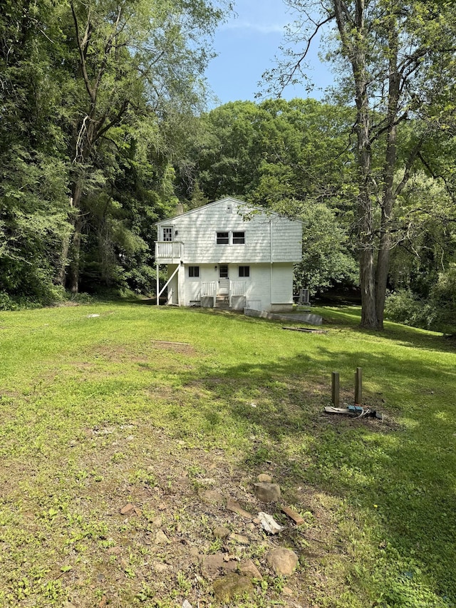 116 Howd Rd, Durham, CT 06422 - view of green lawn featuring a view of trees