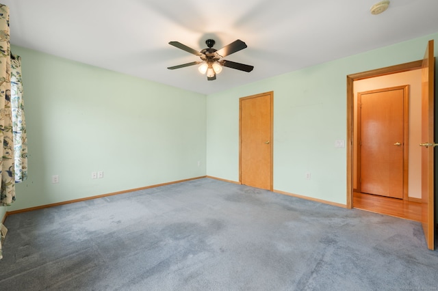 42 Cindy Ln, Groton, CT 06355 - carpeted spare room with a smoke detector and ceiling fan