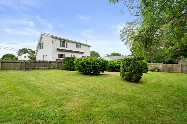 42 Cindy Ln, Groton, CT 06355 - view of fenced backyard