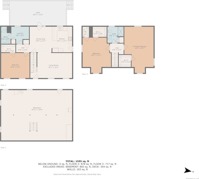 42 Cindy Ln, Groton, CT 06355 - view of floor plan / room layout
