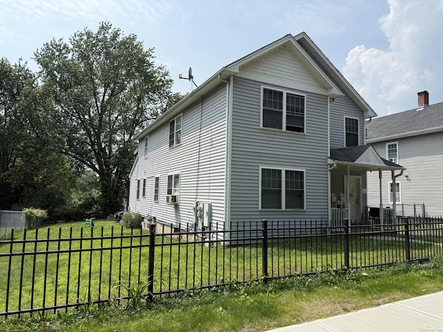 337 Zion St, Hartford, CT 06106 - view of front of property with cooling unit