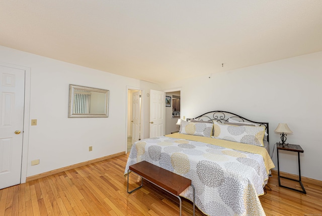 2 Mansfield Grove Rd Apt 160, East Haven, CT 06512 - bedroom featuring light wood-style floors and baseboards