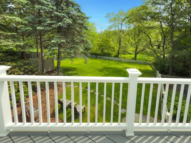 156 Main St, Ridgefield, CT 06877 - view of deck