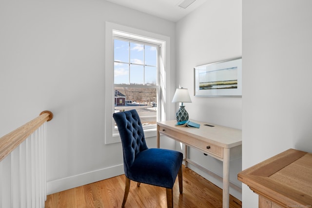 7 Ivy Hill Rd, Waterford, CT 06385 - office area with wood finished floors and baseboards