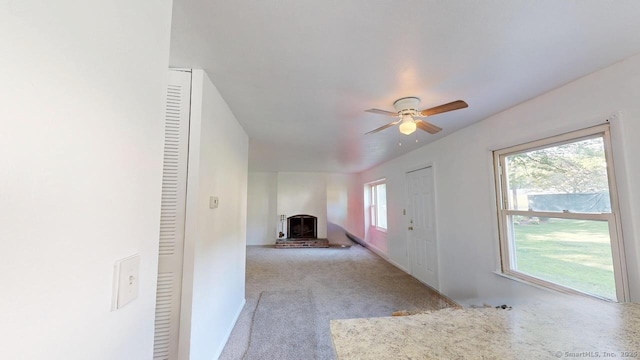 77 Bassett Rd, North Haven, CT 06473 - hall featuring carpet floors
