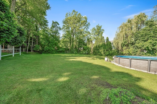 6 Victoria Rd, Portland, CT 06480 - view of green lawn featuring an outdoor pool
