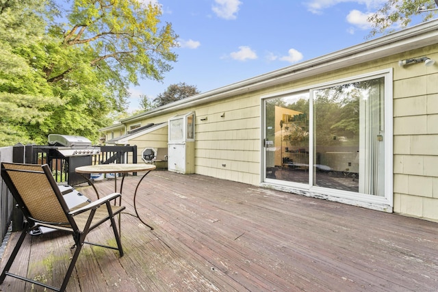 7 Lorma Ave, Trumbull, CT 06611 - deck with a grill