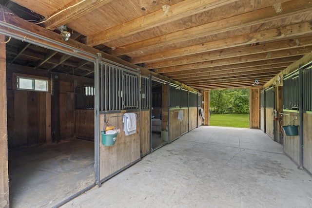 view of stable