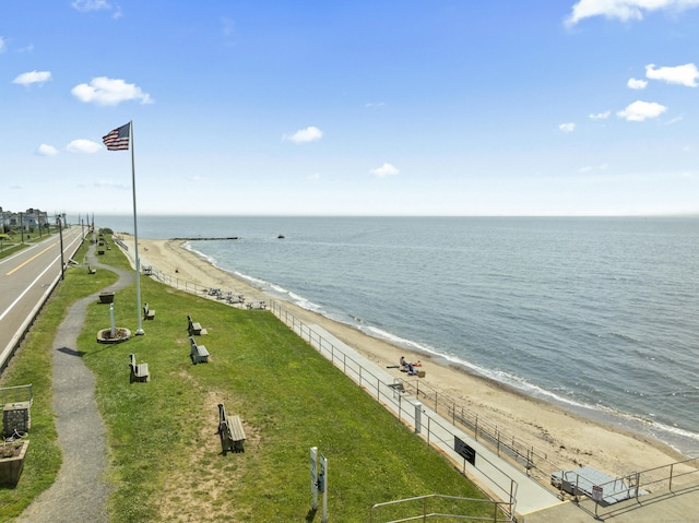 5 Oakwood Rd, Old Saybrook, CT 06475 - water view with local beach