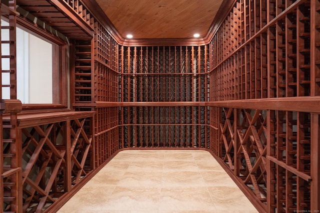 70R Tri Mountain Rd, Durham, CT 06422 - wine area featuring recessed lighting
