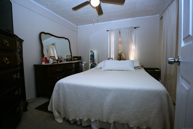 72 Brooker St, Torrington, CT 06790 - bedroom with carpet floors and ceiling fan