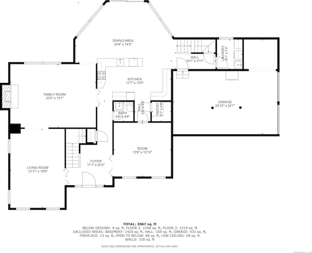 87 Falcon Crest Rd, Middlebury, CT 06762 - view of property floor plan