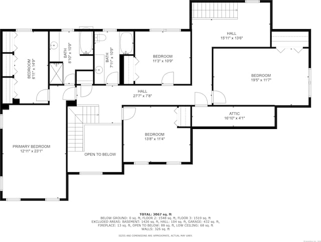 87 Falcon Crest Rd, Middlebury, CT 06762 - view of room layout
