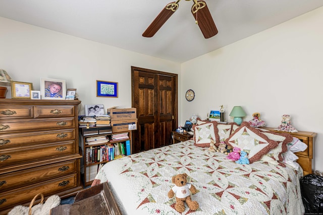 34 Cedar Rock Rd, Woodbridge, CT 06525 - bedroom featuring a ceiling fan