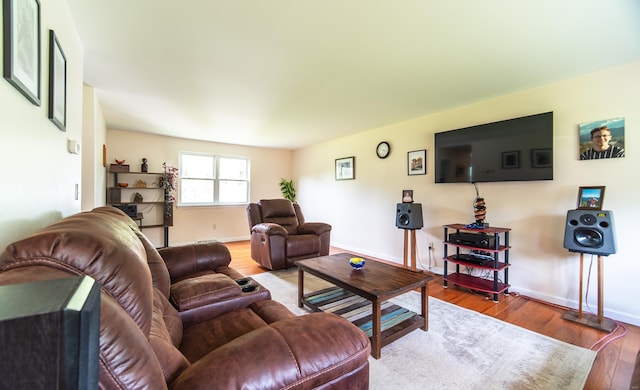 227 Thistle Ln, Southington, CT 06489 - living room with wood finished floors and baseboards