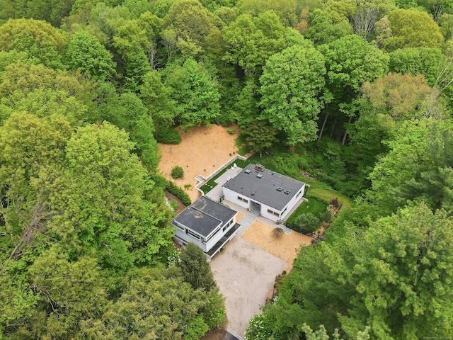 99 High Ridge Rd, Pound Ridge, NY 10576 - view of subject property with a forest