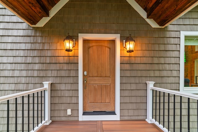 732 Hulls Hill Rd, Southbury, CT 06488 - view of exterior entry featuring covered porch