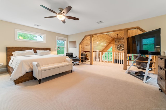 732 Hulls Hill Rd, Southbury, CT 06488 - carpeted bedroom with ceiling fan