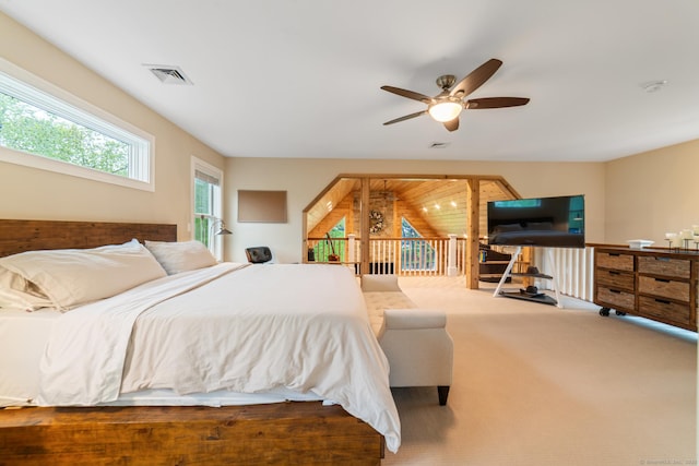 732 Hulls Hill Rd, Southbury, CT 06488 - bedroom featuring carpet floors and ceiling fan