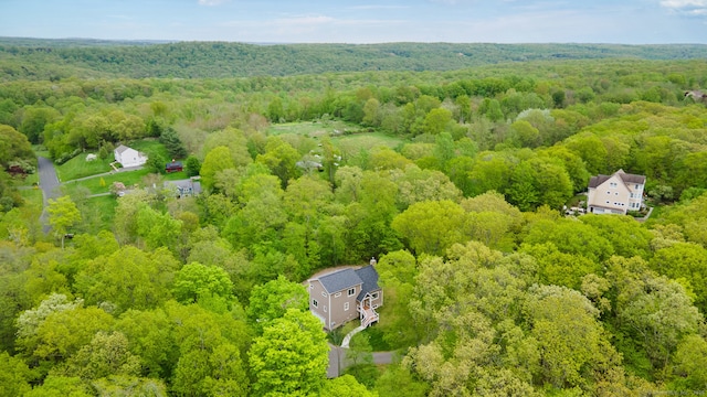732 Hulls Hill Rd, Southbury, CT 06488 - bird's eye view of a heavily wooded area