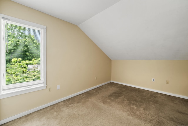 245 Riverside Ave, Torrington, CT 06790 - bonus room with carpet, vaulted ceiling, and baseboards
