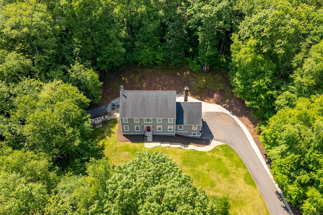 1382 Cedar Swamp Rd, Coventry, CT 06238 - view from above of property