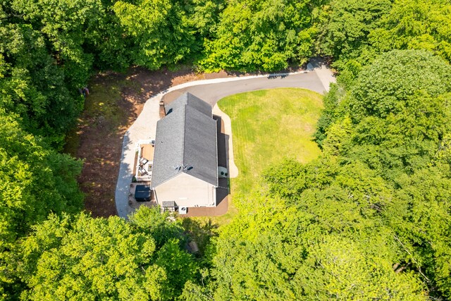 1382 Cedar Swamp Rd, Coventry, CT 06238 - view from above of property